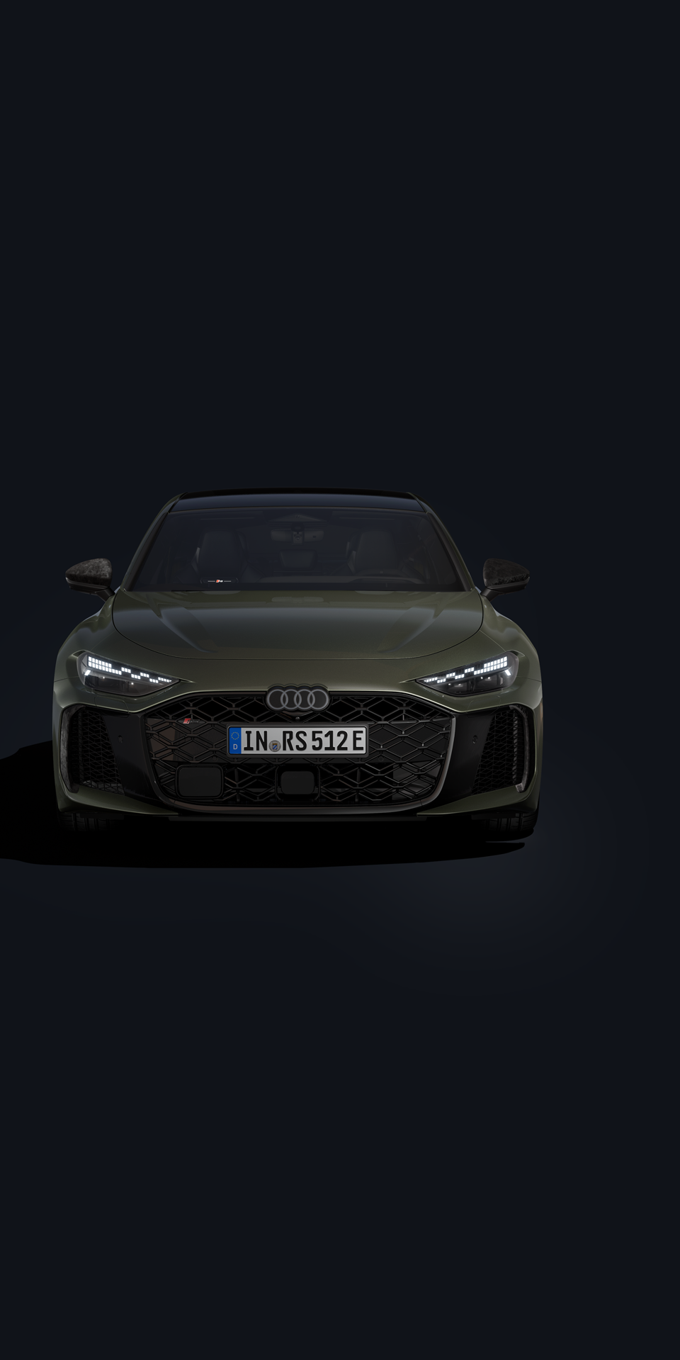Frontansicht der Audi RS 5 Limousine